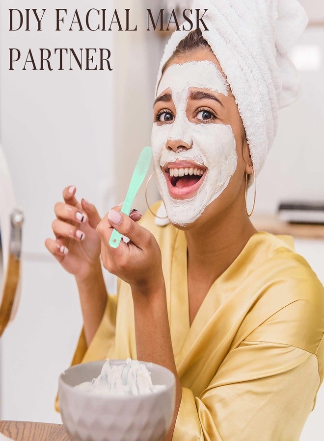 Qianyu مجموعة أدوات تجميلية من 6 قطع من تشيان يو، تتضمن ملاعق كبيرة، ملاعق بلاستيكية، ملاعق لتوزيع مستحضرات التجميل، ملاعق، أعواد، أدوات تطبيق، أدوات تجميل وعناية بالبشرة، مناسبة لتحضير الكريمات واللوشنات والمرطبات بنفسك، وخلطها وتجربتها. - Image 5